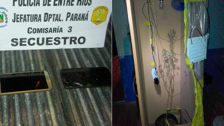 A los tiros Balearon casa en Paraná, les incautaron dos kilos de cocaína y no los detuvieron
